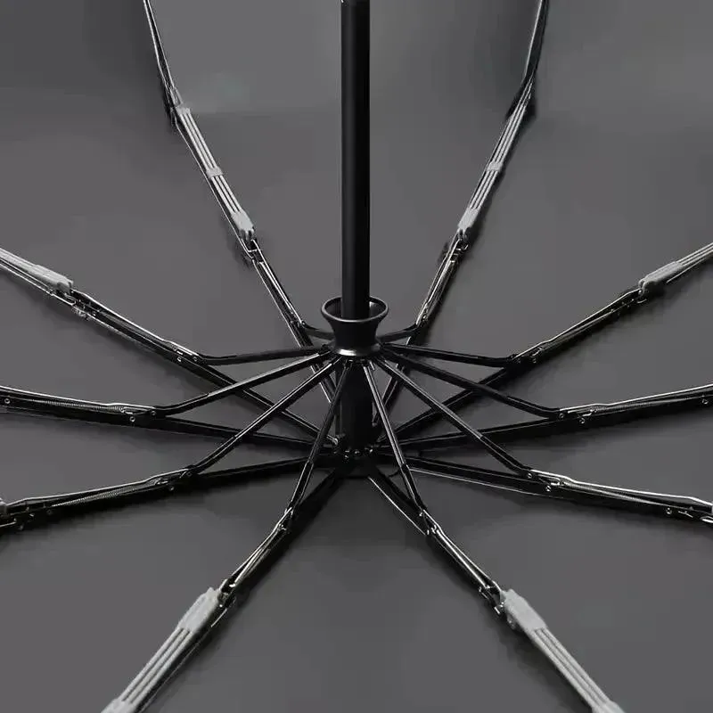 The 3-Fold Automatic Ring Buckle Umbrella