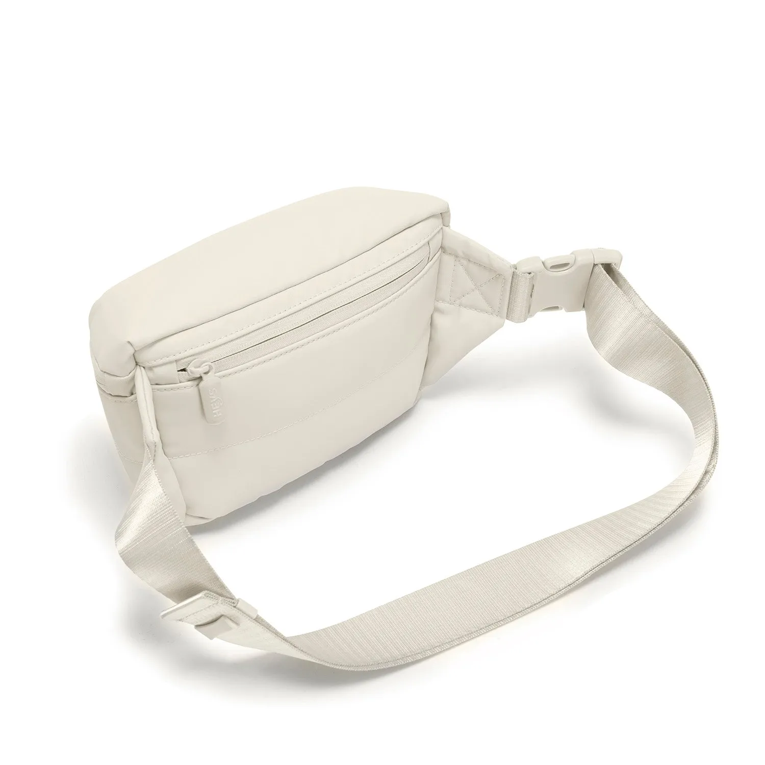 The Puffer Mini Waist Bag - Off White