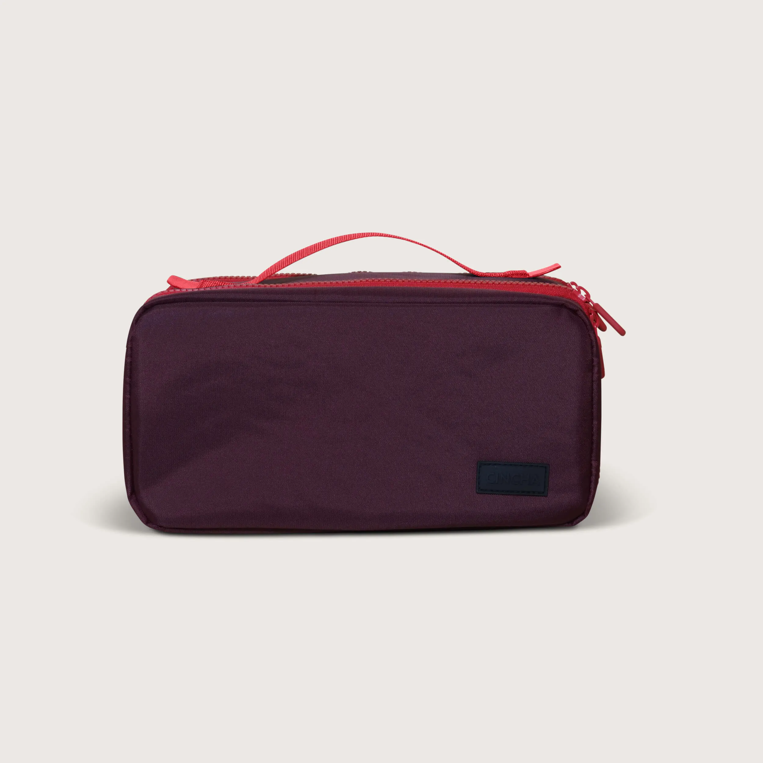 The Small Toiletry Bag - Merlot