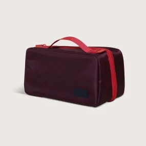 The Small Toiletry Bag - Merlot