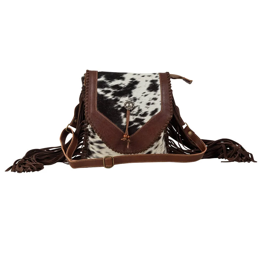 Tierra Mountain Leather & Hairon Bag