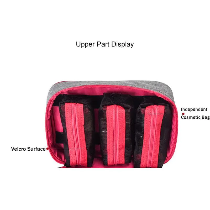 Toiletry Bag Travel Organizer Purple RD-53