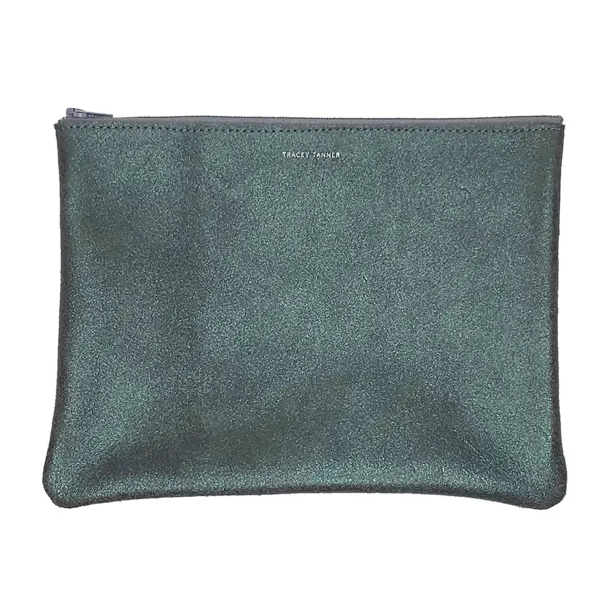 TRACEY TANNER | Sparkle Evergreen/Smoke Basic Zip