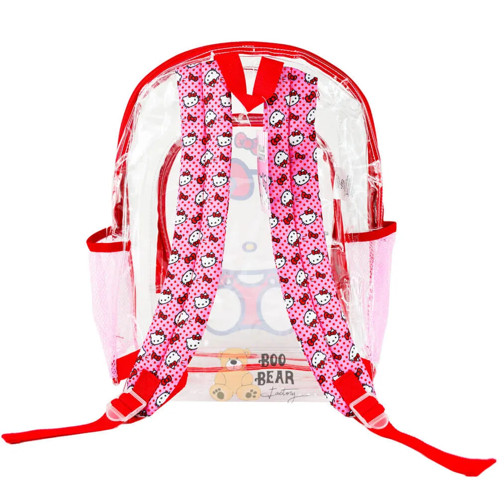 Transparent Red Hello Kitty Backpack | Just for $29.99 | Boo Bear Factory