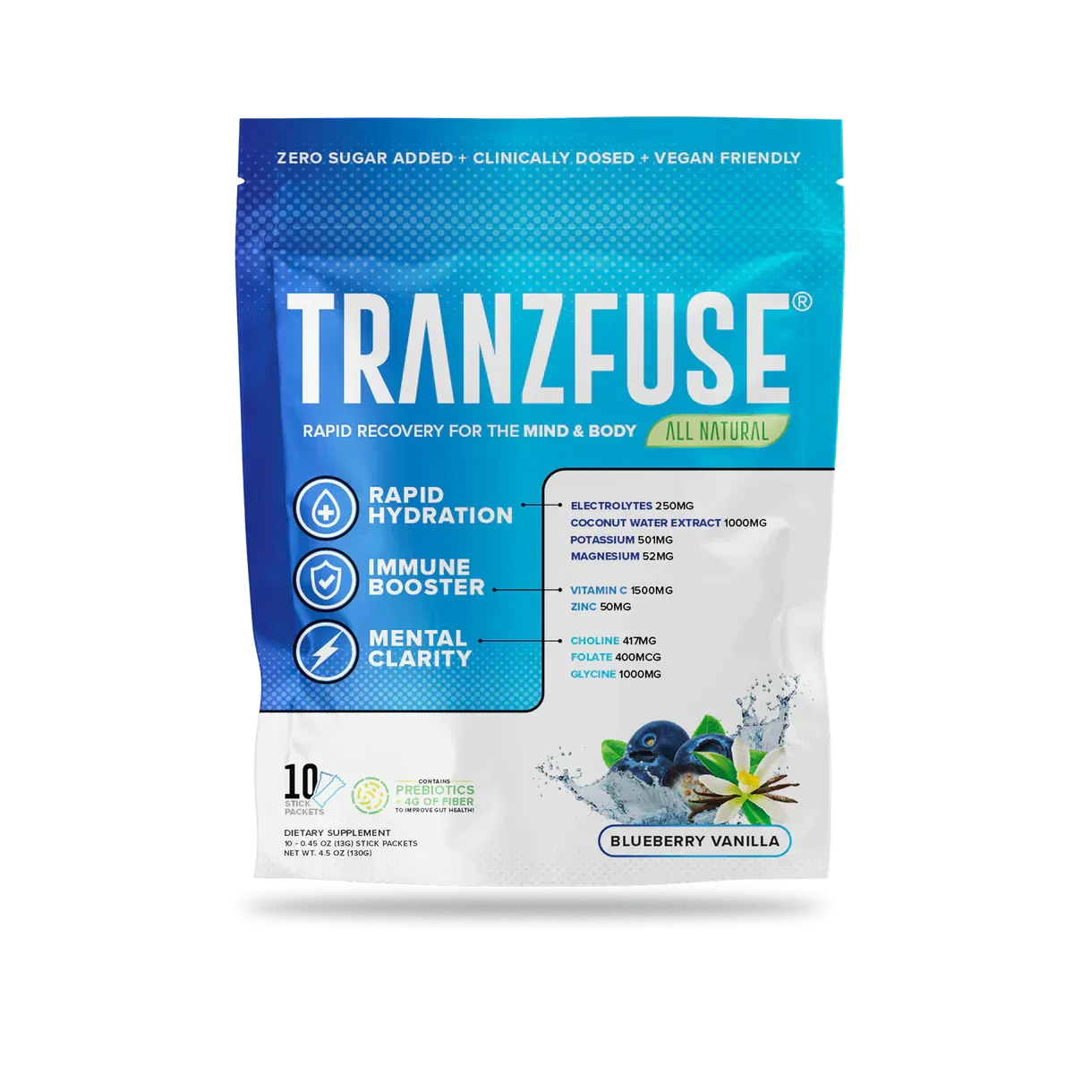 Tranzfuse Sample w/ Water