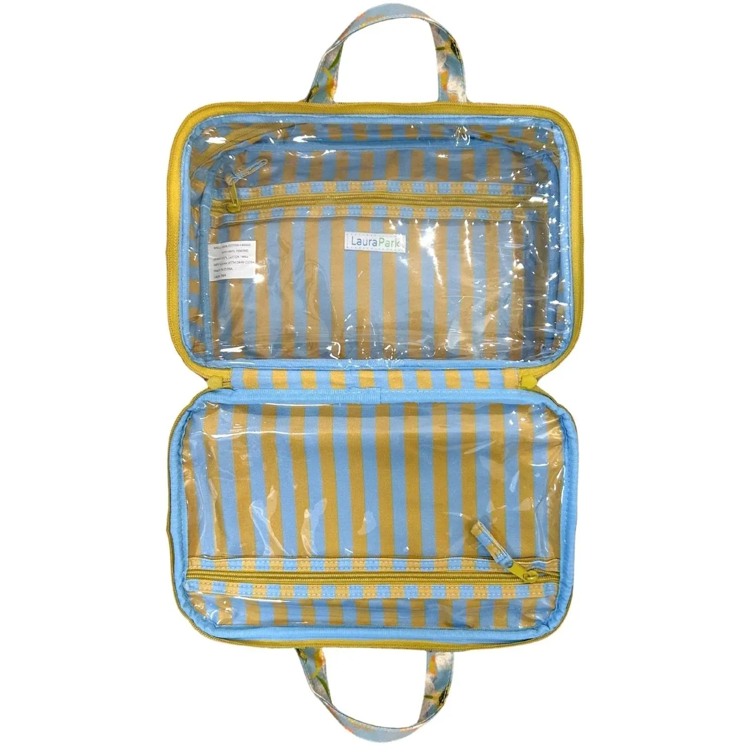 Travel Case - English Garden Blue