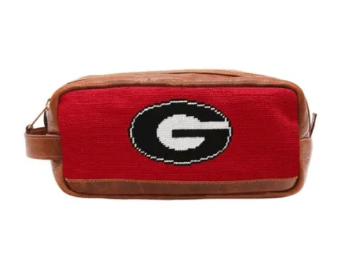 UGA Needlepoint Toiletry Bag