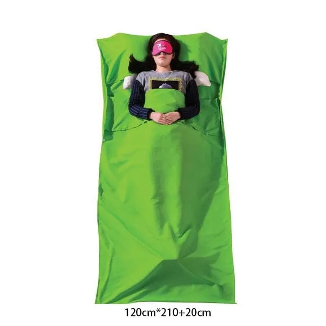 Ultralight Outdoor Sleeping Bag Liner Portable Cotton Sleeping Bags