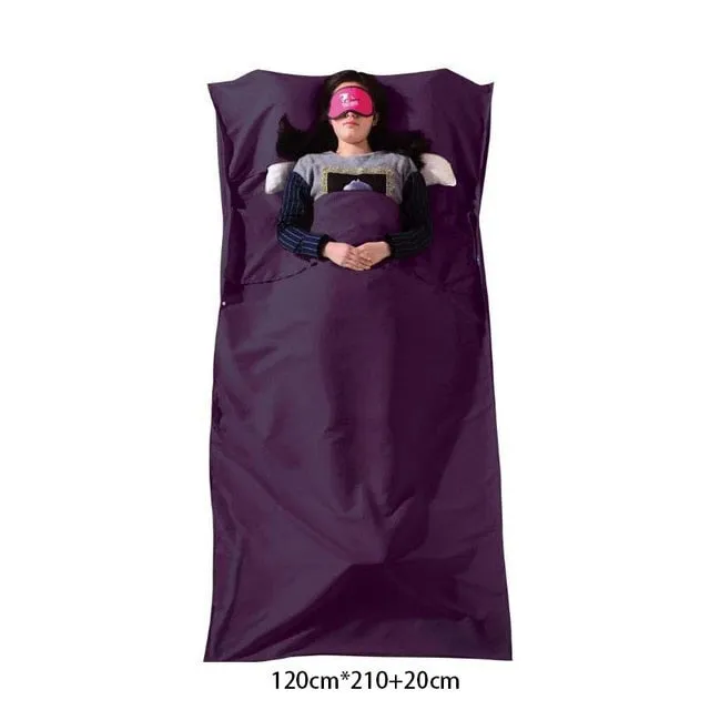 Ultralight Outdoor Sleeping Bag Liner Portable Cotton Sleeping Bags