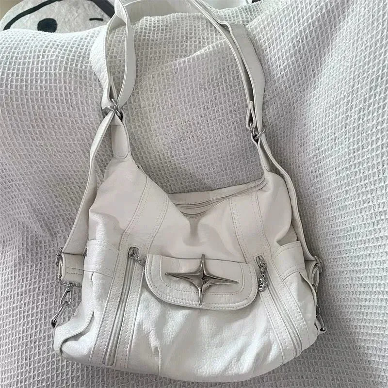 Uniwim Y2K White Shoulder Bag