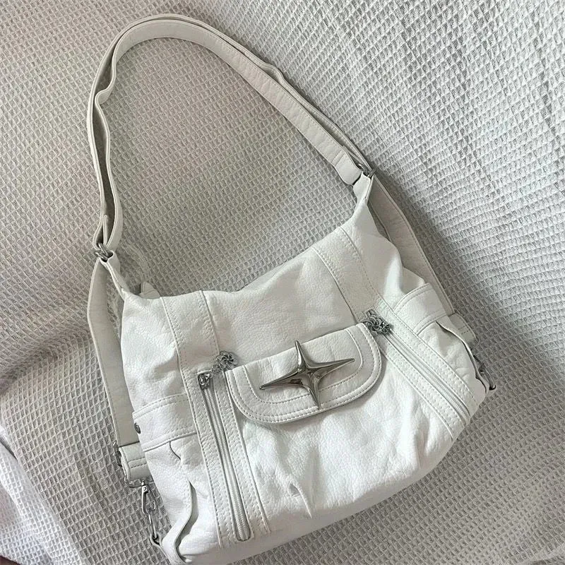 Uniwim Y2K White Shoulder Bag