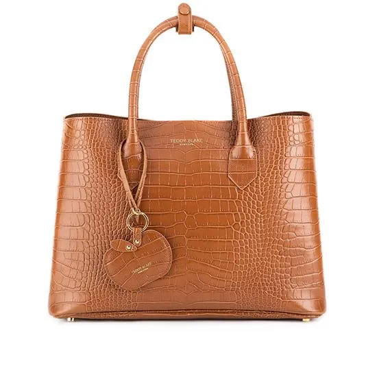 Vanessa Croco 14" - Camel Brown