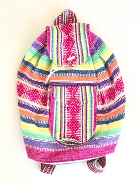 VINTAGE: Puerto Escondido Woven Backpack