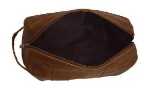 Watson Leather Toiletry Bag