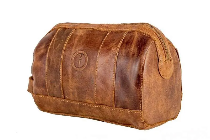 Watson Leather Toiletry Bag