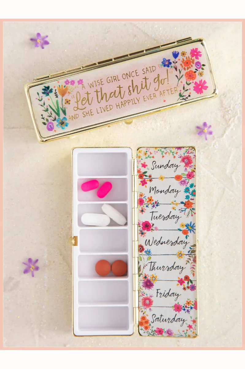 Weekly Pill Organizer | A Wise Girl Once Said