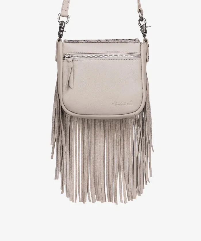 Western Fringe Leather Crossbody