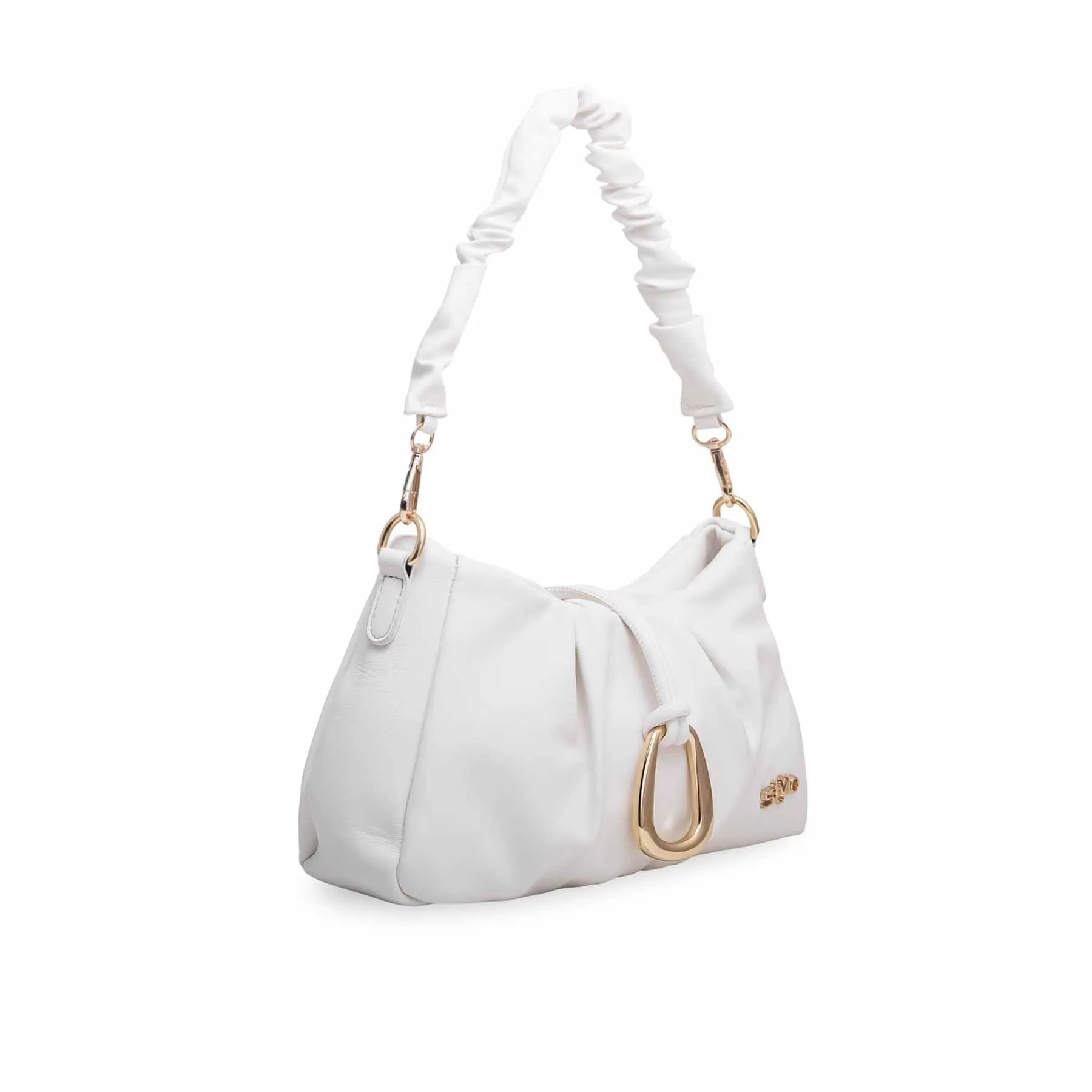 White Formal Shoulder Bag P36037