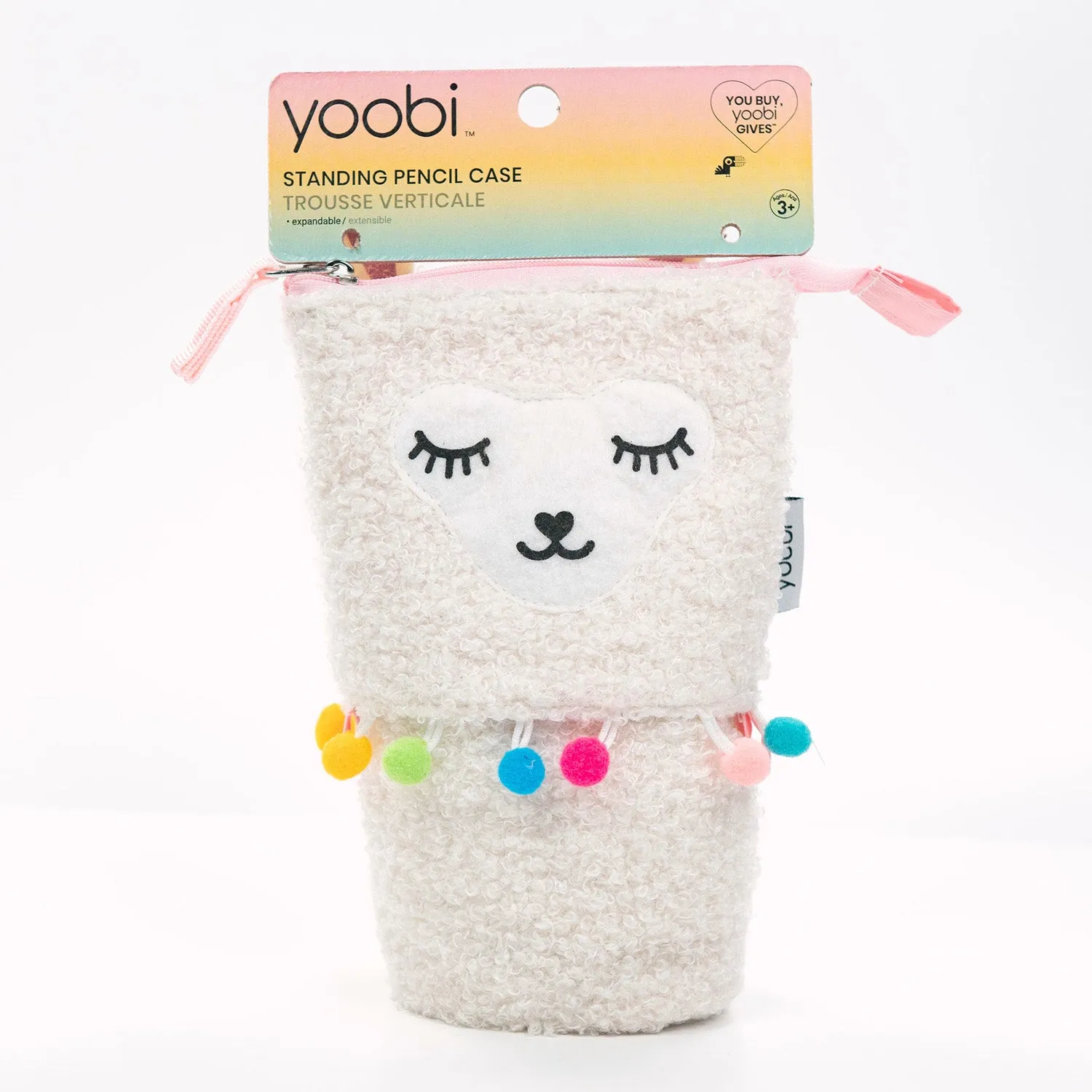 Yoobi Standing Llama Pencil Case