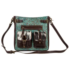 Zapata Leather Hairon Bag